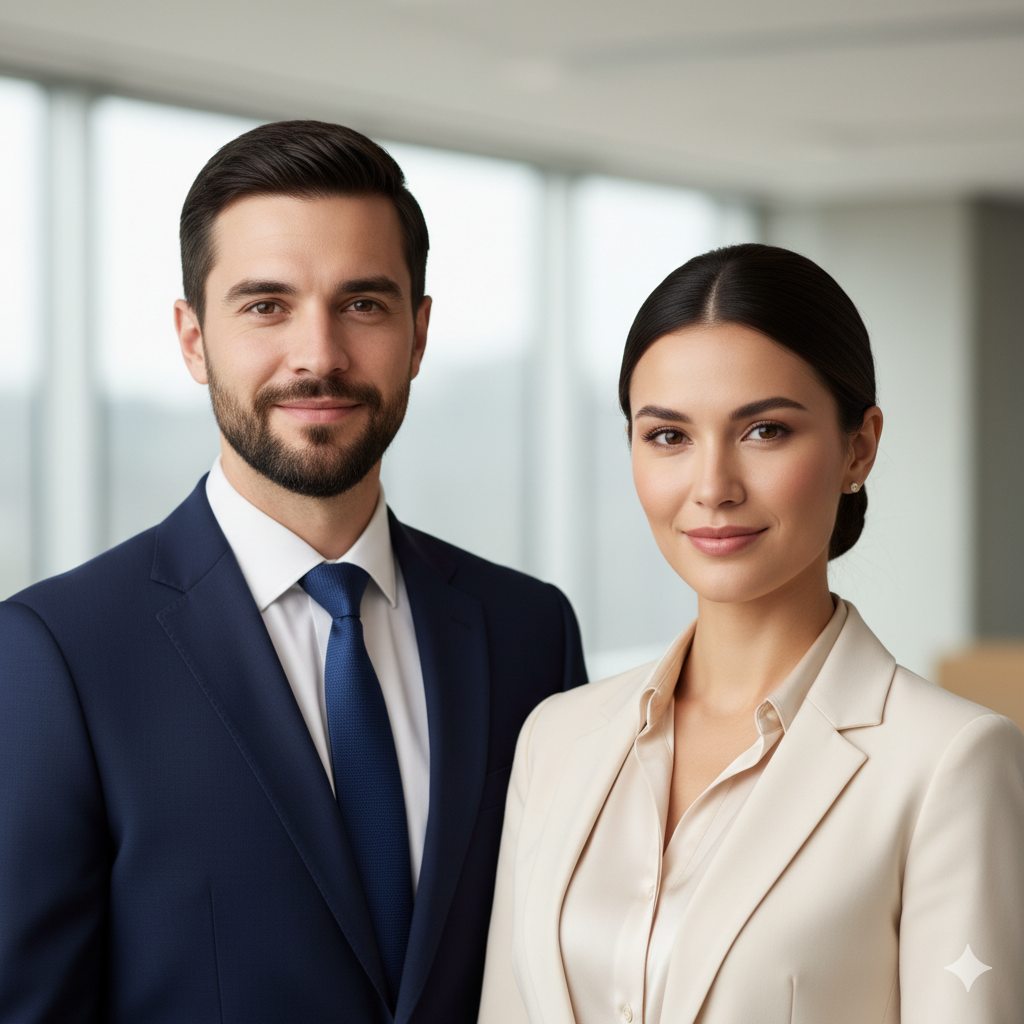 Otavio e Regina Pereira, fundadores do escritório AdvocaIA